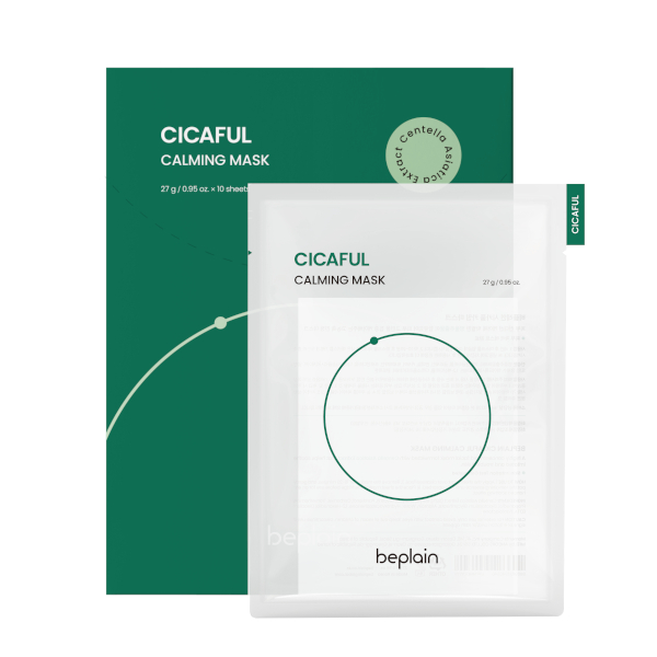 beplain - Cicaful Calming Mask - 10pezzi