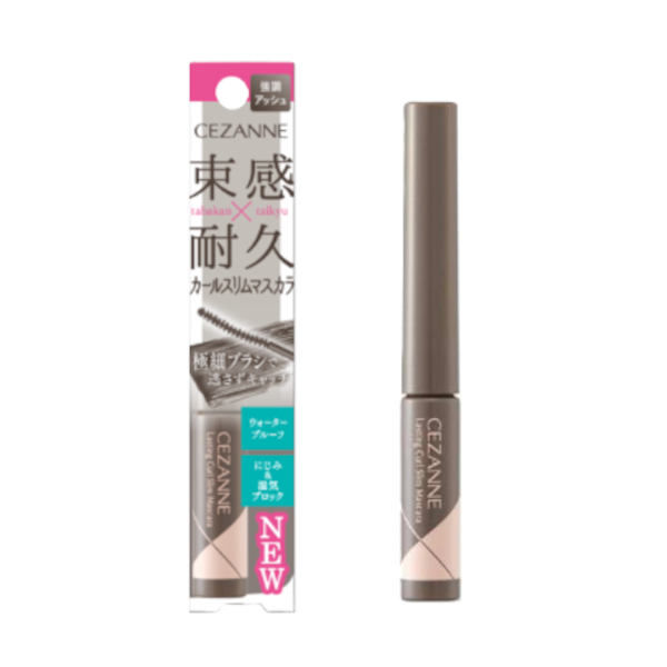 CEZANNE - Lasting Curl Slim Mascara - 3.4g - S2 Ash