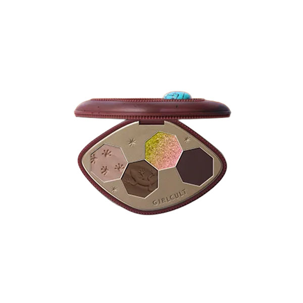 GIRLCULT - Loulan Hippie Series Hallucination Eyeshadow Palette - 4.8g - 63 Loulan