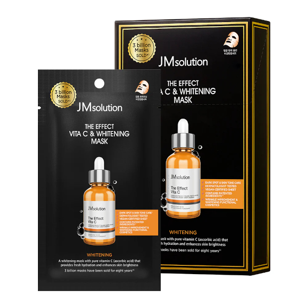JMsolution - The Effect Vita C & Whitening Mask - 10pezzi