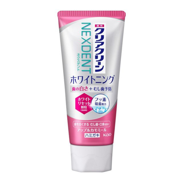 Kao - Clear Clean Nexdent Whitening Toothpaste - 120g - Apple Chamomile