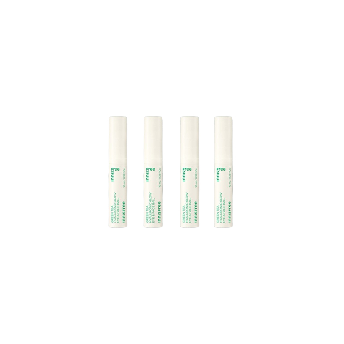 innisfree - Green Tea Hyaluronic Glow Eye & Face Ball - 10ml (4ea) Set
