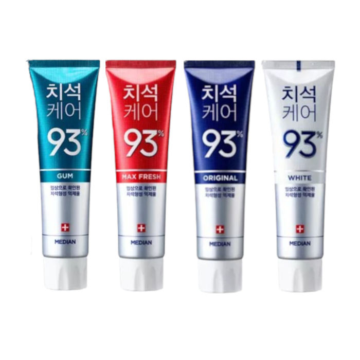 Median - Dental IQ Toothpaste Kit Set - 120g (4ea) Set