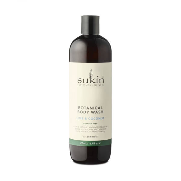 Sukin - Lime & Coconut Scent Botanical Body Wash - 500ml