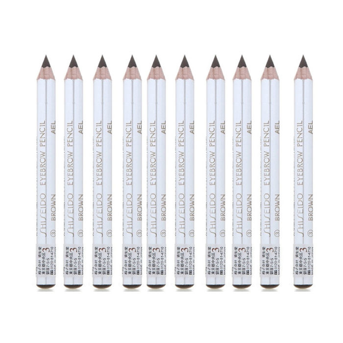Shiseido - Eyebrow Pencil - 03 Brown (10ea) Set